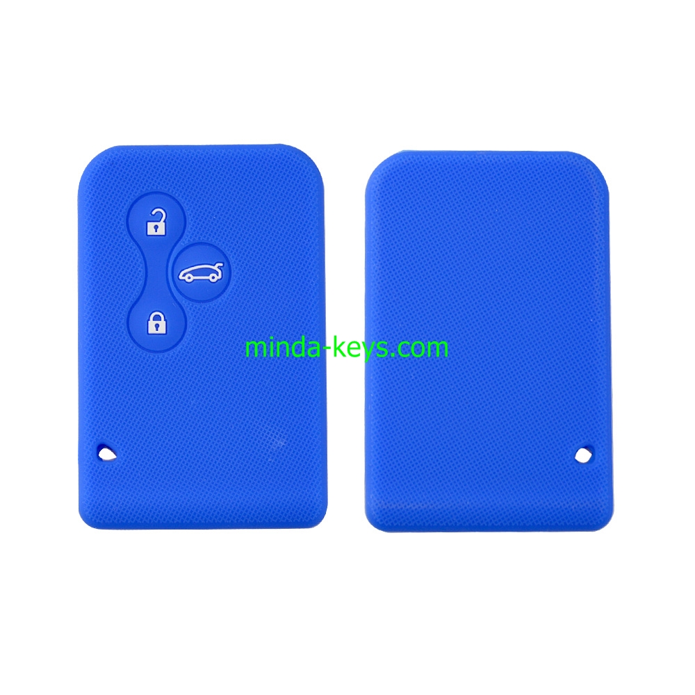 RNSC-1 Silicone Car Key Case Cover For Renault Remote Shell