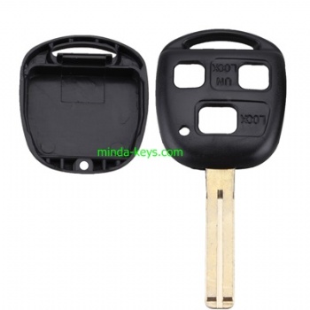  Toyota Remote Shell TOY48 3 Button	