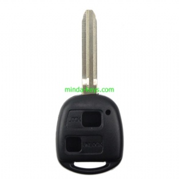 TY-205 Toyota Keyless Entry Remote Fob Replacement Key Shell Case And 2 Button