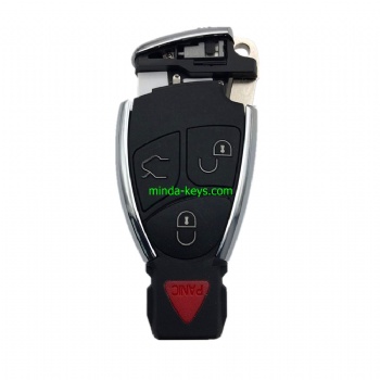  MB-248 New Type Mercedes Benz Smart Remote Shell 3+1 Button with emergence key	
