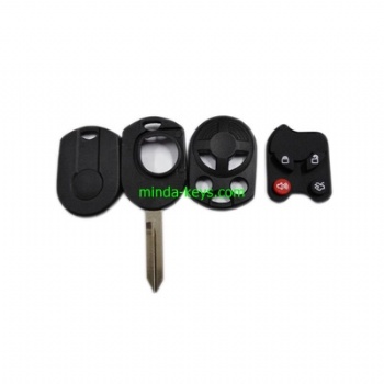  FO-223 Ford Remote Shell 4 button with H72 Blade	