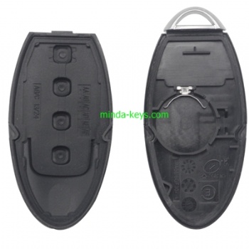  NI-232 Nissan Prox Remote Shell 4 Button with NI06P Emergency Key	