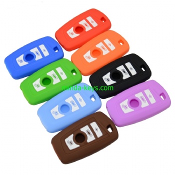 BMSC-1 Silicone Car Key Case Cover For BMW F Series Remote Shell	