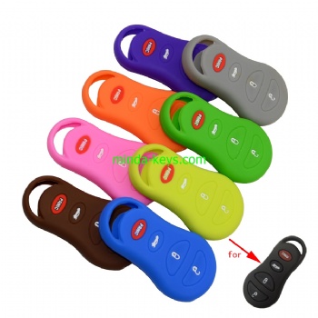 CHRSC-1 Silicone Car Key Case Cover For Chrysler Remote Shell	
